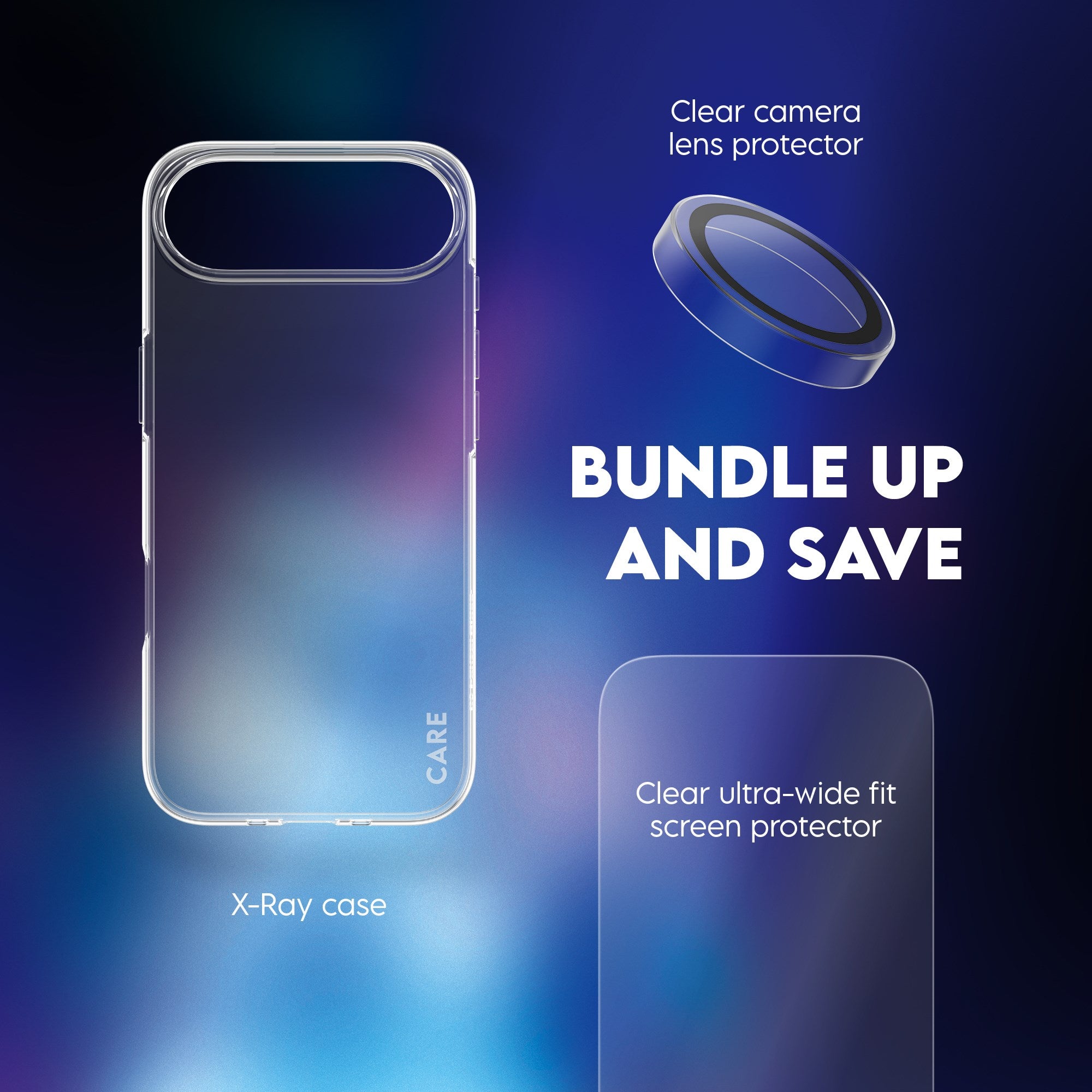 SAFE. | CARE™ by PanzerGlass® 3-in-1 Combo Bundle iPhone Air